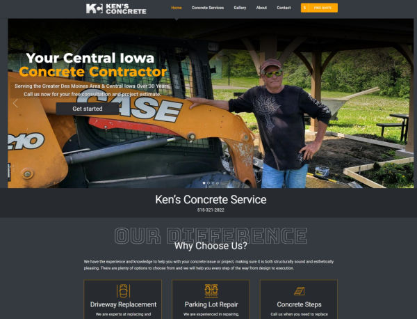 Kens Concrete SErvice